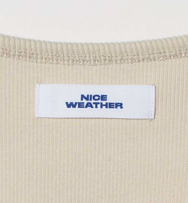 NICE WEATHER「＜NICE WEATHER＞ボレロ カーディガン」|カーディガン|