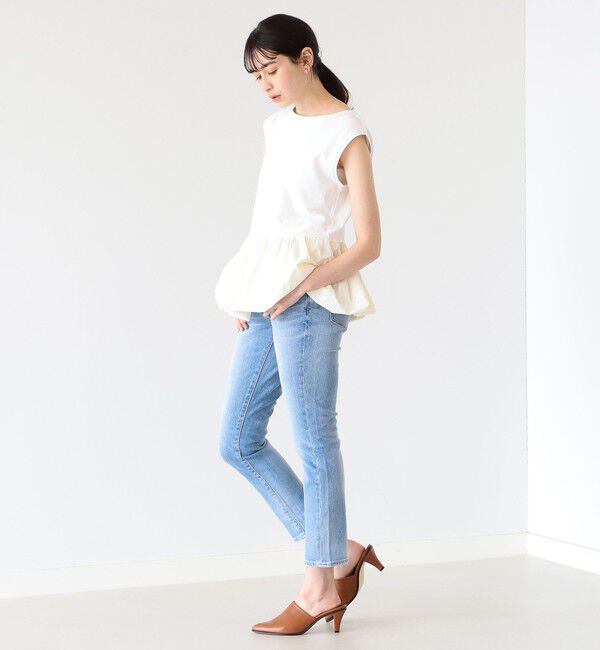 Ray BEAMS 「RED CARD TOKYO / Anniversary Slim テーパード デニムパンツ」|デニム|