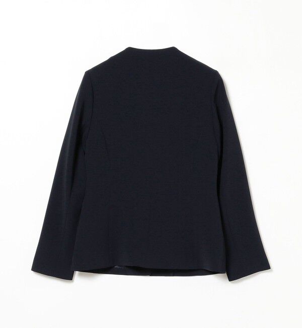 Demi-Luxe BEAMS 「トリアセ カラーレスジャケット＊」|ノーカラージャケット|