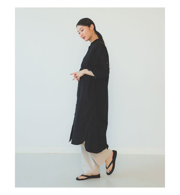 Demi-Luxe BEAMS 「【別注】TICCA / レース パフスリーブワンピース」|ワンピース|