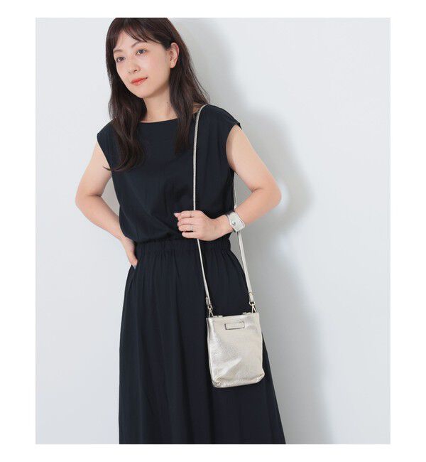 Demi-Luxe BEAMS 「GIANNI CHIARINI / CAMILLA メタリック レザートートバッグ」|トートバッグ|