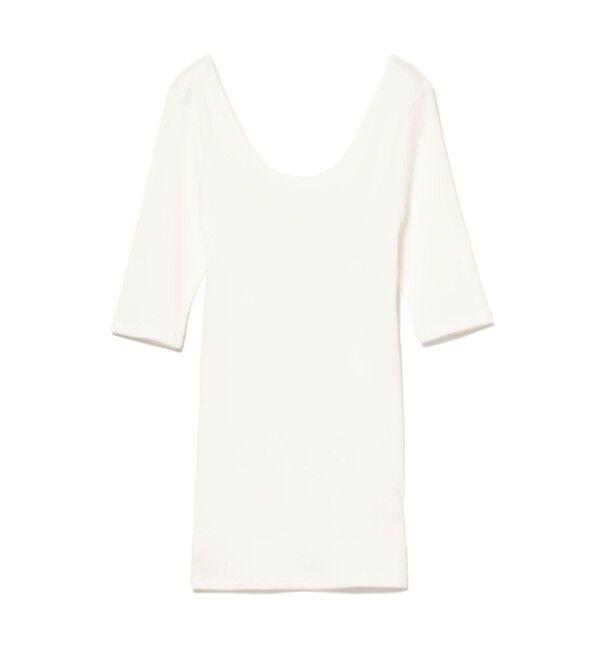 Demi-Luxe BEAMS 「丸胴 テレコ Tシャツ」|Tシャツ・カットソー|