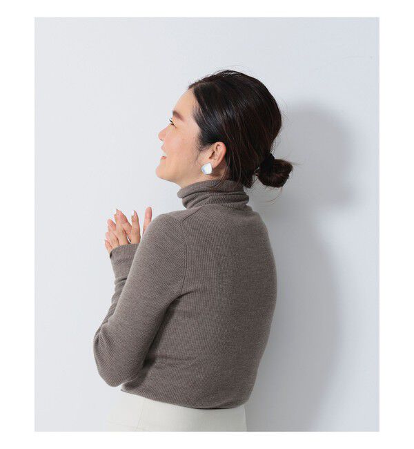 Demi-Luxe BEAMS 「リブ タートルネックニット」|ニット・セーター|