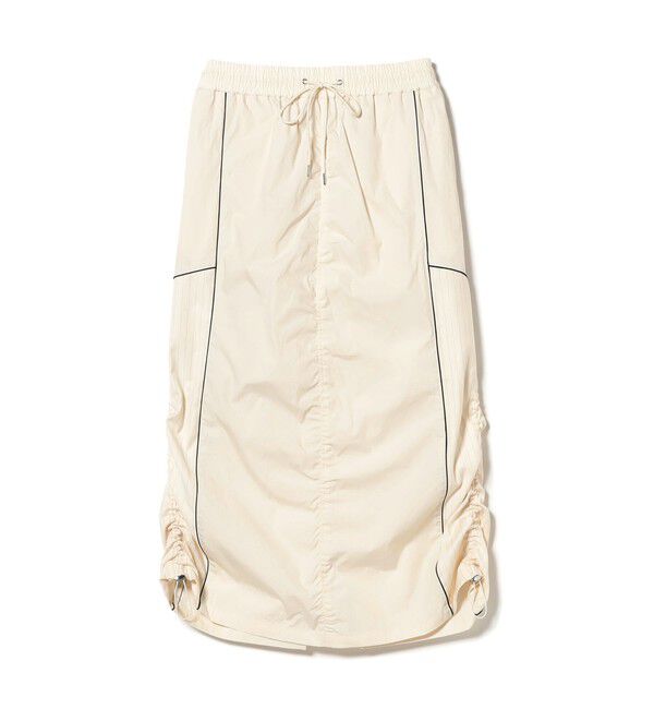 Ray BEAMS 「ストライプ キリカエ トラックスカート」|スカート|