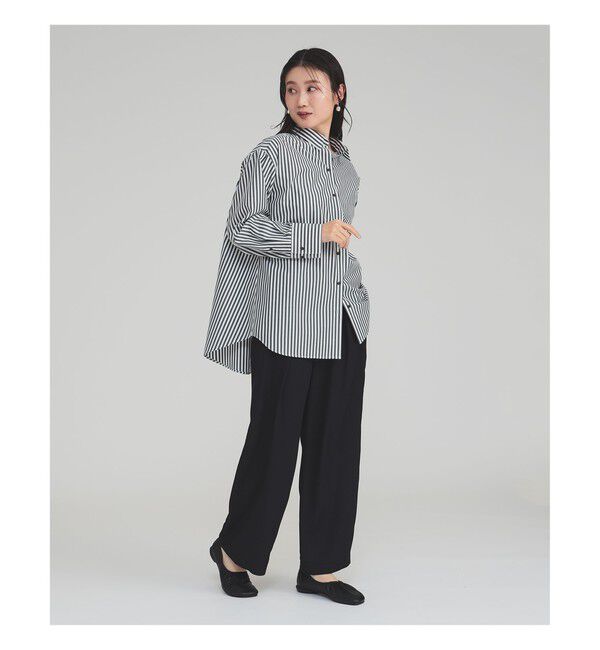 Demi-Luxe BEAMS 「2WAY オーバーシャツ」|シャツ・ブラウス|