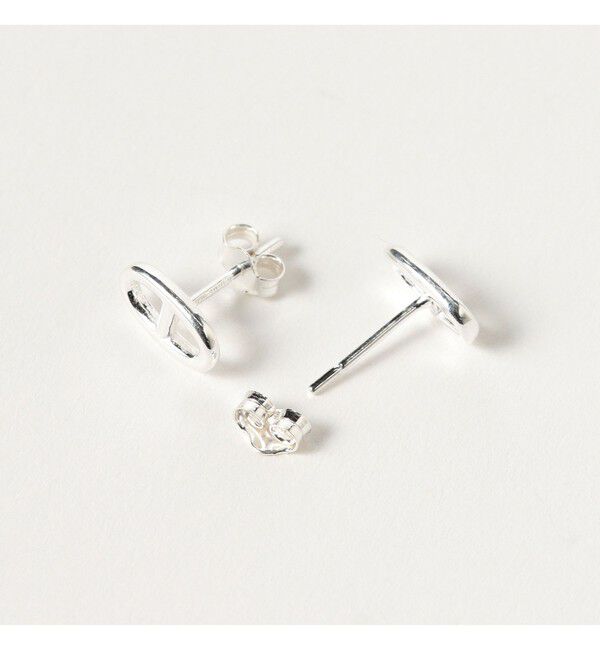 Ray BEAMS 「シルバーアンカーモチーフ ピアス」|ピアス|