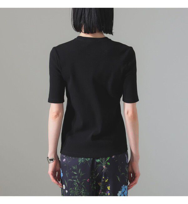 Demi-Luxe BEAMS 「【別注】スタイリスト佐藤佳菜子 &times; SLOANE / クルーネック リブTシャツ」|Tシャツ・カットソー|