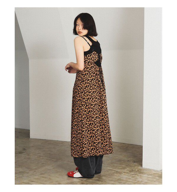 Ray BEAMS 「プリント キャミ ワンピース」|ワンピース|