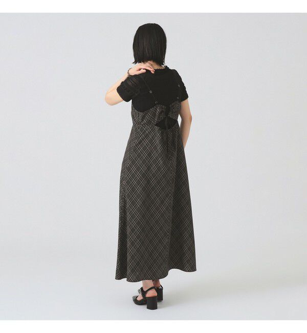 Ray BEAMS 「プリント キャミ ワンピース」|ワンピース|