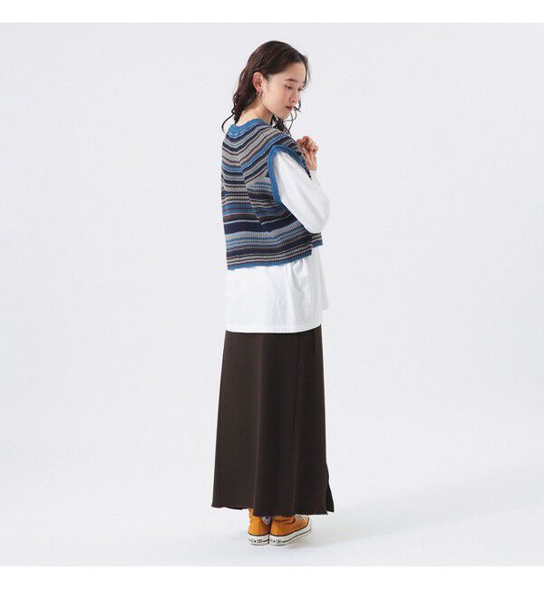 BEAMSBOY「マルチボーダー ベスト」|ベスト・ジレ|