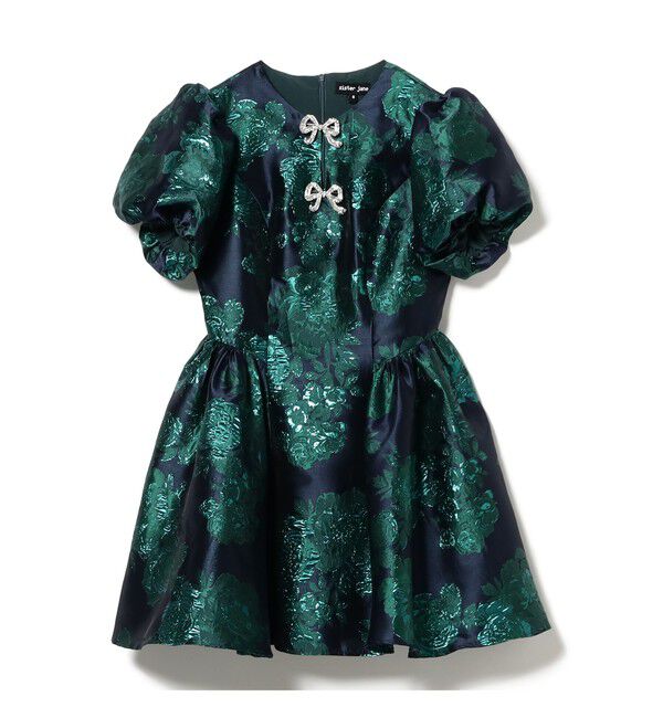 Ray BEAMS 「sister jane / LiLili Jacquard Mini Dress」|ワンピース|
