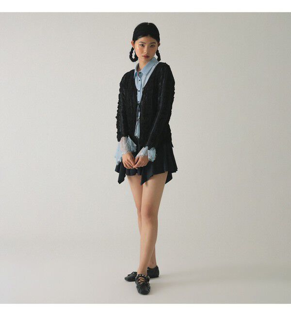 Ray BEAMS 「イレギュラー ヘム ミニスカート」|スカート|