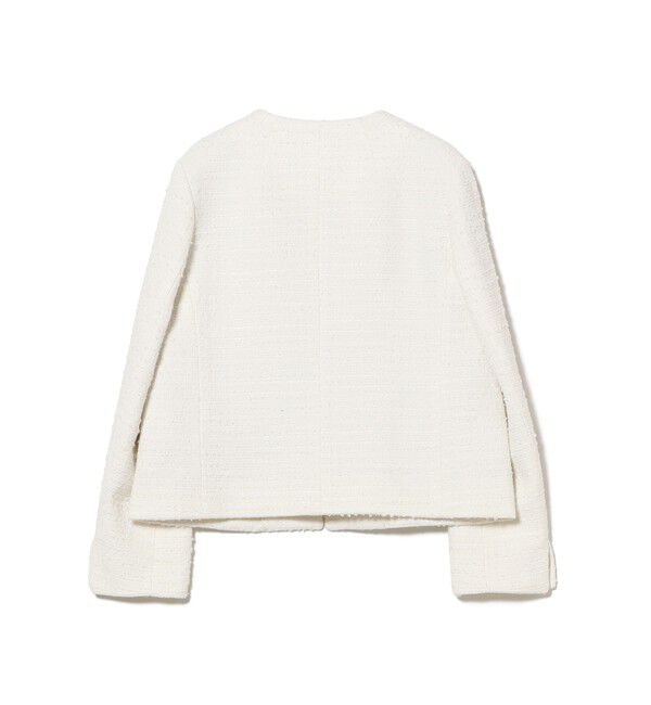 Demi-Luxe BEAMS 「ツイード クルーネック ジャケット＊」|ダッフルコート|