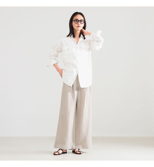 Demi-Luxe BEAMS 「AK+1 / 8オンス ウォッシュド シャツ」|シャツ・ブラウス|