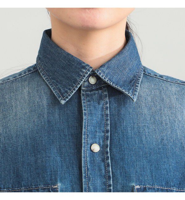 Demi-Luxe BEAMS 「AK+1 / 8オンス ウォッシュド シャツ」|シャツ・ブラウス|