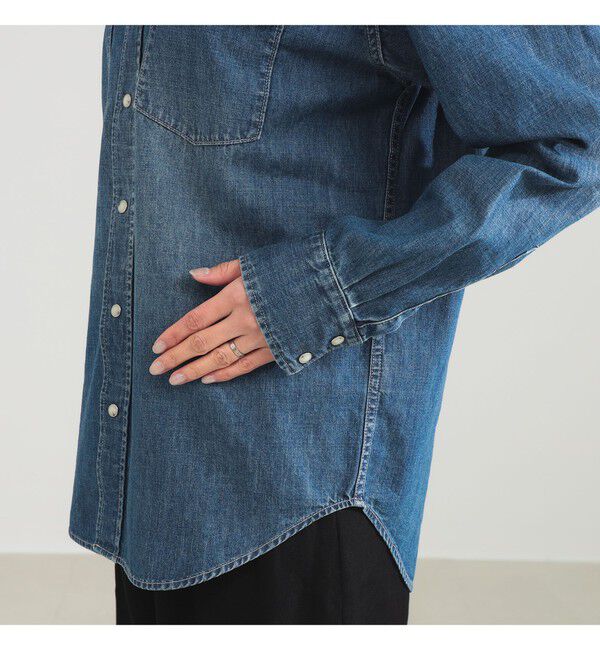 Demi-Luxe BEAMS 「AK+1 / 8オンス ウォッシュド シャツ」|シャツ・ブラウス|