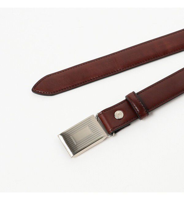 BEAMS PLUS「Plate Belt Dress Calf」|ベルト|