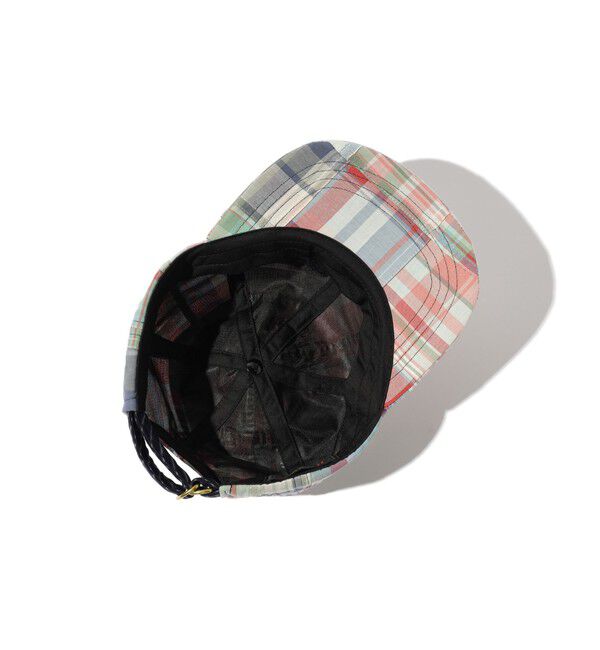 BEAMS PLUS「6 Panel Regimental Strap Madras PW」|その他|