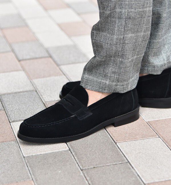 SHIPS「SHIPS:〈撥水〉スエード コイン ローファー」|その他|