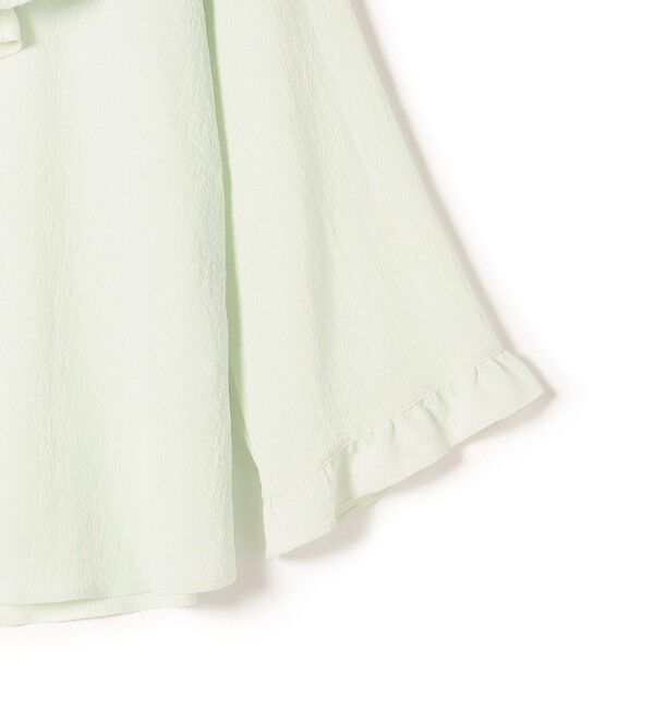 SHIPS for women「〈手洗い可能〉スムージーリップ ラッフル ブラウス ◇」|シャツ・ブラウス|