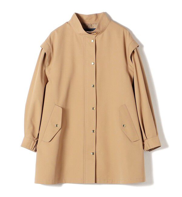 SHIPS for women「強撚 ギャバ スタンドカラー ハーフ コート ◇」|その他|