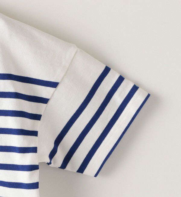 SHIPS KIDS「SHIPS KIDS:100～170cm / パネル ボーダー 半袖 TEE」|Tシャツ・カットソー|