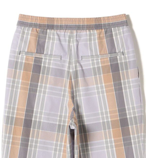 SHIPS for women「〈手洗い可能〉先染め チェック タイプライター パンツ◇」|その他|