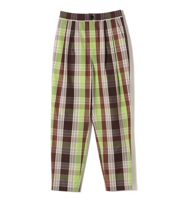 SHIPS for women「〈手洗い可能〉先染め チェック タイプライター パンツ◇」|その他|