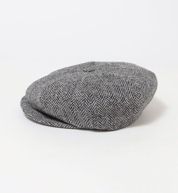 SHIPS「Lock & Co.: Muirfield(ミュアフィールド) ツイード へリン キャップ」|キャップ・キャスケット|