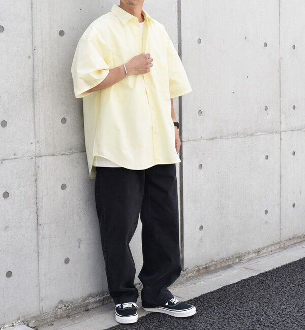 SHIPS any「SHIPS any: オーバーサイズ カラーパレット ハーフスリーブ シャツ◇」|シャツ・ブラウス|