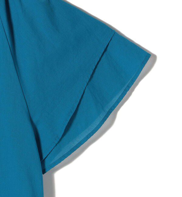 SHIPS for women「〈手洗い可能〉コットンボイル ネックギャザー ボウタイ ブラウス」|シャツ・ブラウス|