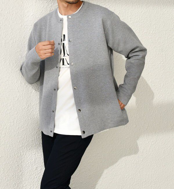 SHIPS any「SHIPS any: 〈手洗い可能〉ミラノリブ クルーネック カーディガン 26SS◇」|カーディガン|