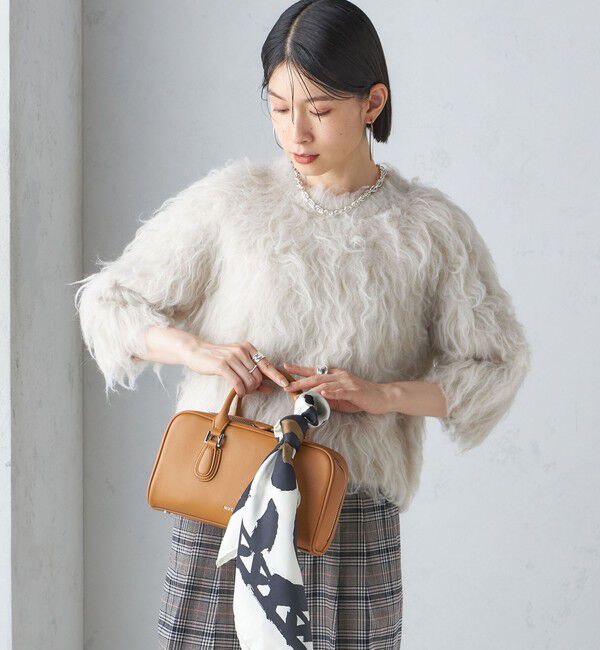 SHIPS for women「〈手洗い可能〉シャギー ファー プルオーバー」|ニット・セーター|