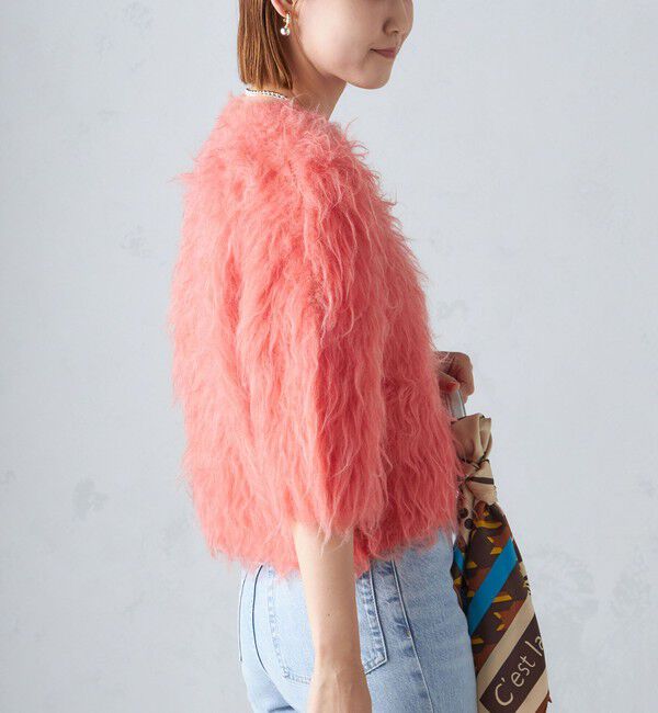 SHIPS for women「〈手洗い可能〉シャギー ファー プルオーバー」|ニット・セーター|