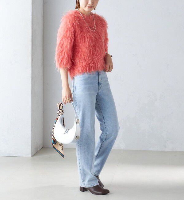 SHIPS for women「〈手洗い可能〉シャギー ファー プルオーバー」|ニット・セーター|