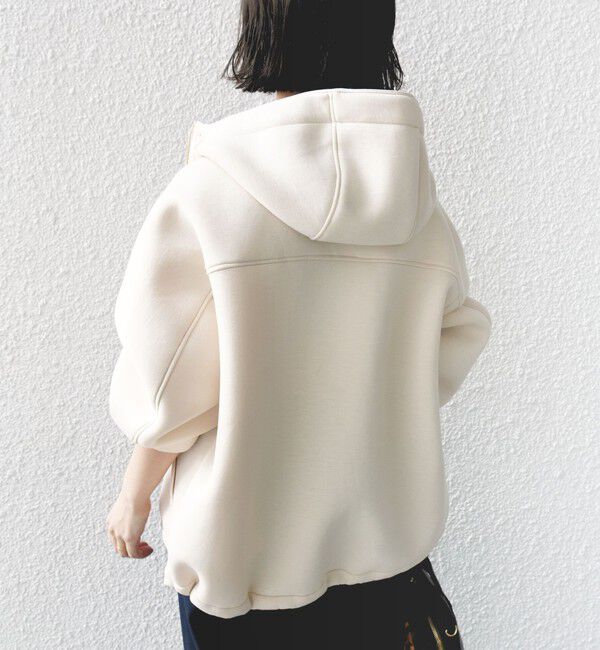 SHIPS for women「【WEB限定】〈手洗い可能〉ダンボール ダブルジップ フーディー 1」|パーカー|