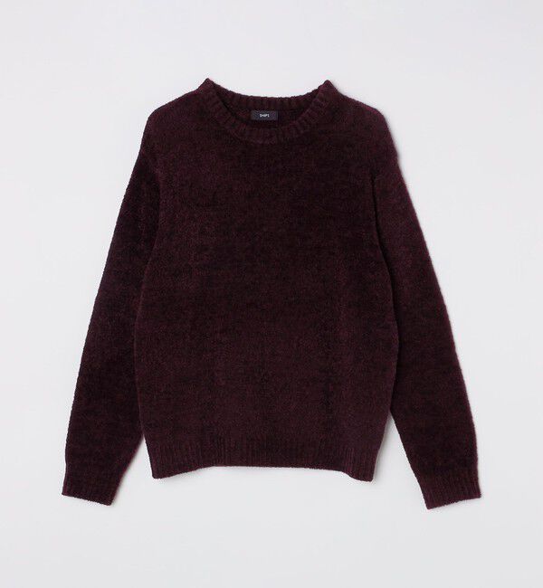 SHIPS「SHIPS:〈手洗い可能〉メランジ モール クルーネック ニット」|ニット・セーター|
