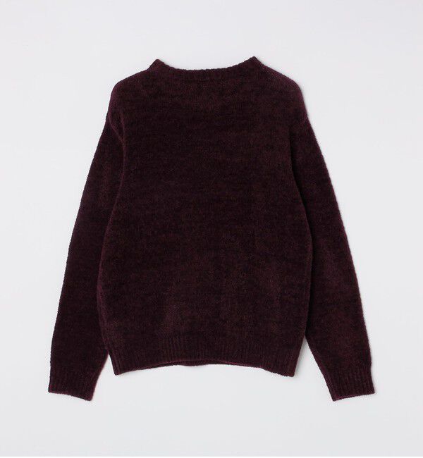 SHIPS「SHIPS:〈手洗い可能〉メランジ モール クルーネック ニット」|ニット・セーター|