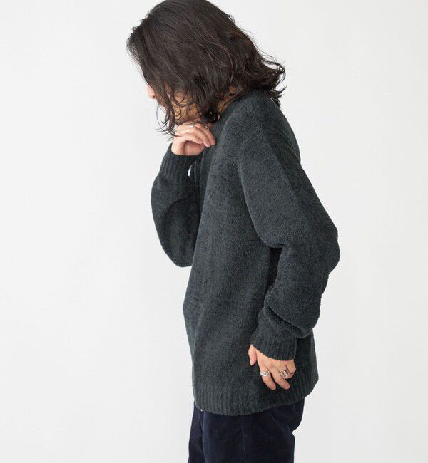 SHIPS「SHIPS:〈手洗い可能〉メランジ モール クルーネック ニット」|ニット・セーター|