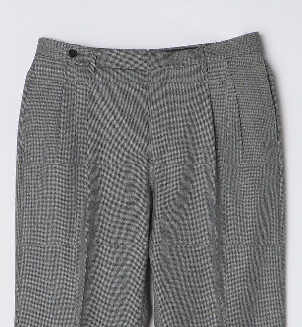 SHIPS「SHIPS: ラグジュアリー カノニコ バーズアイ スラックス」|スラックス|