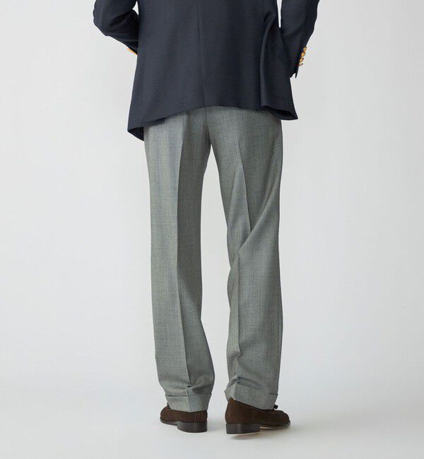 SHIPS「SHIPS: ラグジュアリー カノニコ バーズアイ スラックス」|スラックス|