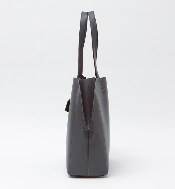 SHIPS「【WEB限定】SHIPS: ライトウェイト 合成皮革 ビズ ホリゾンタル ジップ ブリーフ バッグ」|トートバッグ|