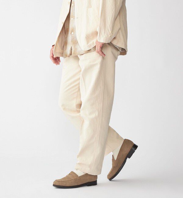 SHIPS「Southwick: Gate Label コットン シルク 1プリーツ パンツ」|その他|