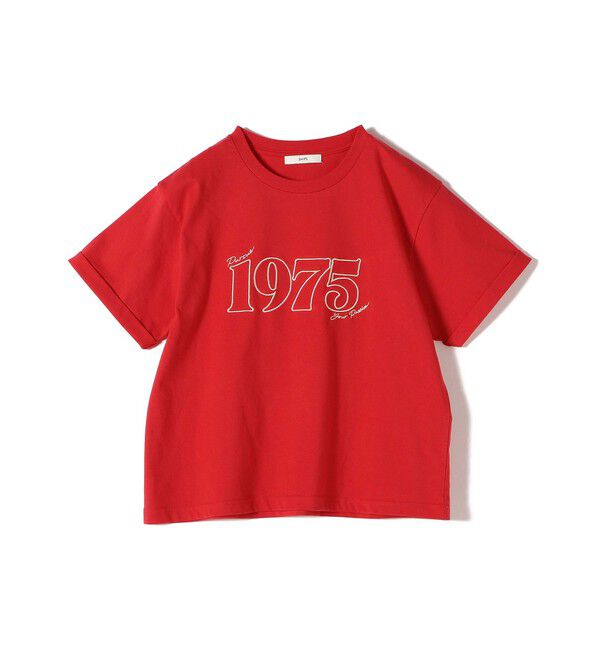 SHIPS for women「【WEB限定】モチーフ 刺繍 プリント TEE」|Tシャツ・カットソー|