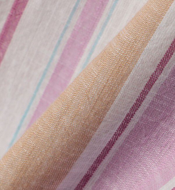 SHIPS any「SHIPS any: BEZ TEXTILE マルチカラー ストライプ/ソリッド ボタンダウン ショートスリーブ シャツ◇」|シャツ・ブラウス|