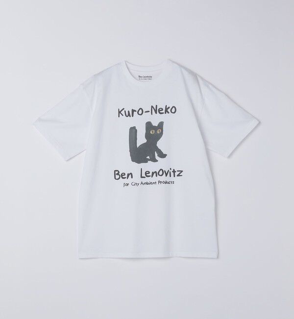 SHIPS「【City Ambient Products別注】Ben Lenovitz: DOG CAT Tシャツ」|Tシャツ・カットソー|