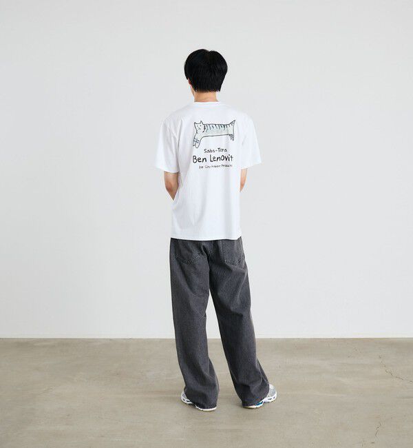 SHIPS「【City Ambient Products別注】Ben Lenovitz: DOG CAT Tシャツ」|Tシャツ・カットソー|