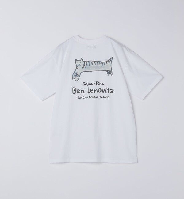 SHIPS「【City Ambient Products別注】Ben Lenovitz: DOG CAT Tシャツ」|Tシャツ・カットソー|
