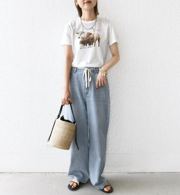 SHIPS for women「【SHIPS別注】ACASAM: フォト TEE」|Tシャツ・カットソー|