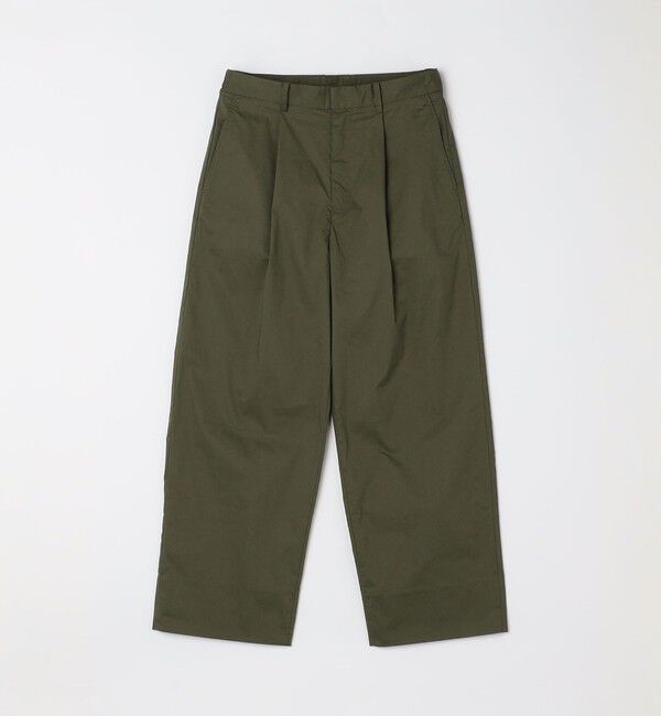 SHIPS any「SHIPS any:〈洗濯機可能〉MERROW ワイド 1タック イージー チノパンツ◇」|チノ|